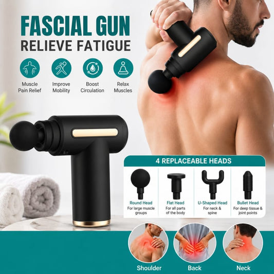 Massage Gun 5 In 1 Multifunctional