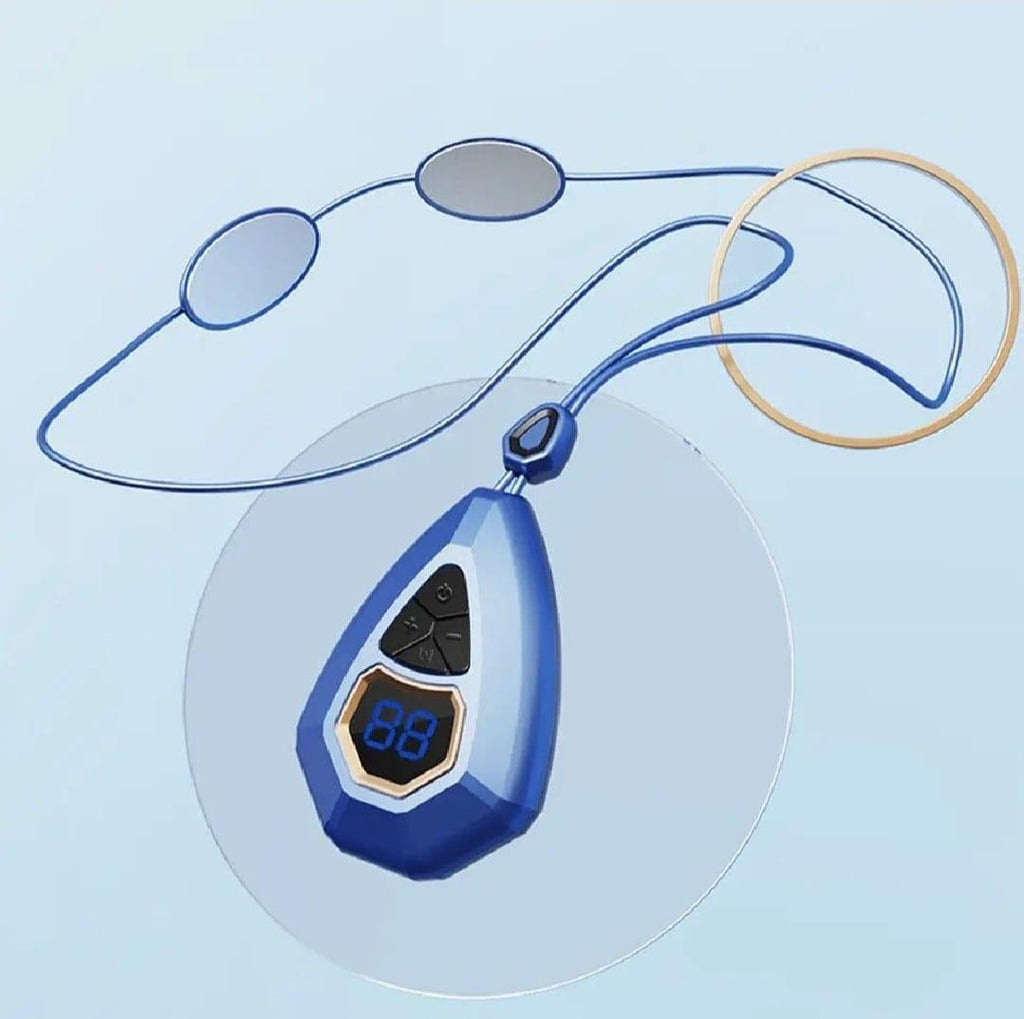 Mini Neck Massager Turquoise Portable for Pain Relief