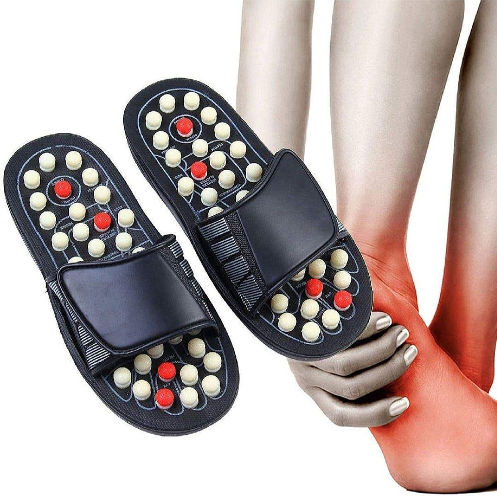 Black Acupressure Foot Massager for Pakistani Men