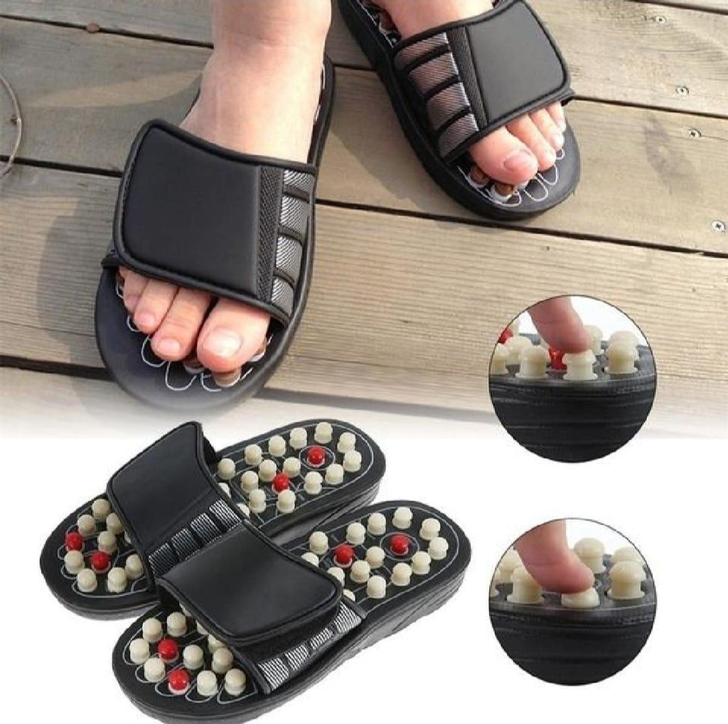 Black Acupressure Foot Massager for Pakistani Men
