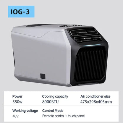 Refrigeration Portable Car Air Conditioner AC DC Air Conditioner 220V 110V 48V 24V For Tent Camper