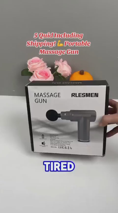 Massage Gun 5 In 1 Multifunctional